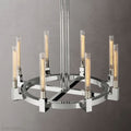 Candlestick Round Chandelier-Momo Lighting