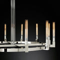 Candlestick Round Chandelier-Momo Lighting