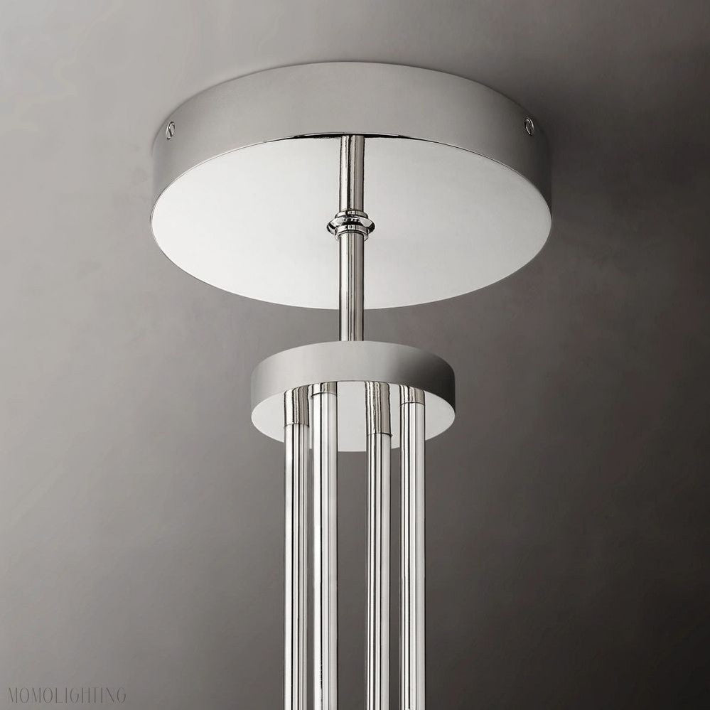 Candlestick Round Chandelier-Momo Lighting