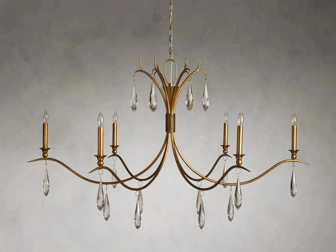 Celine Chandelier 36'' 59''-Momo Lighting