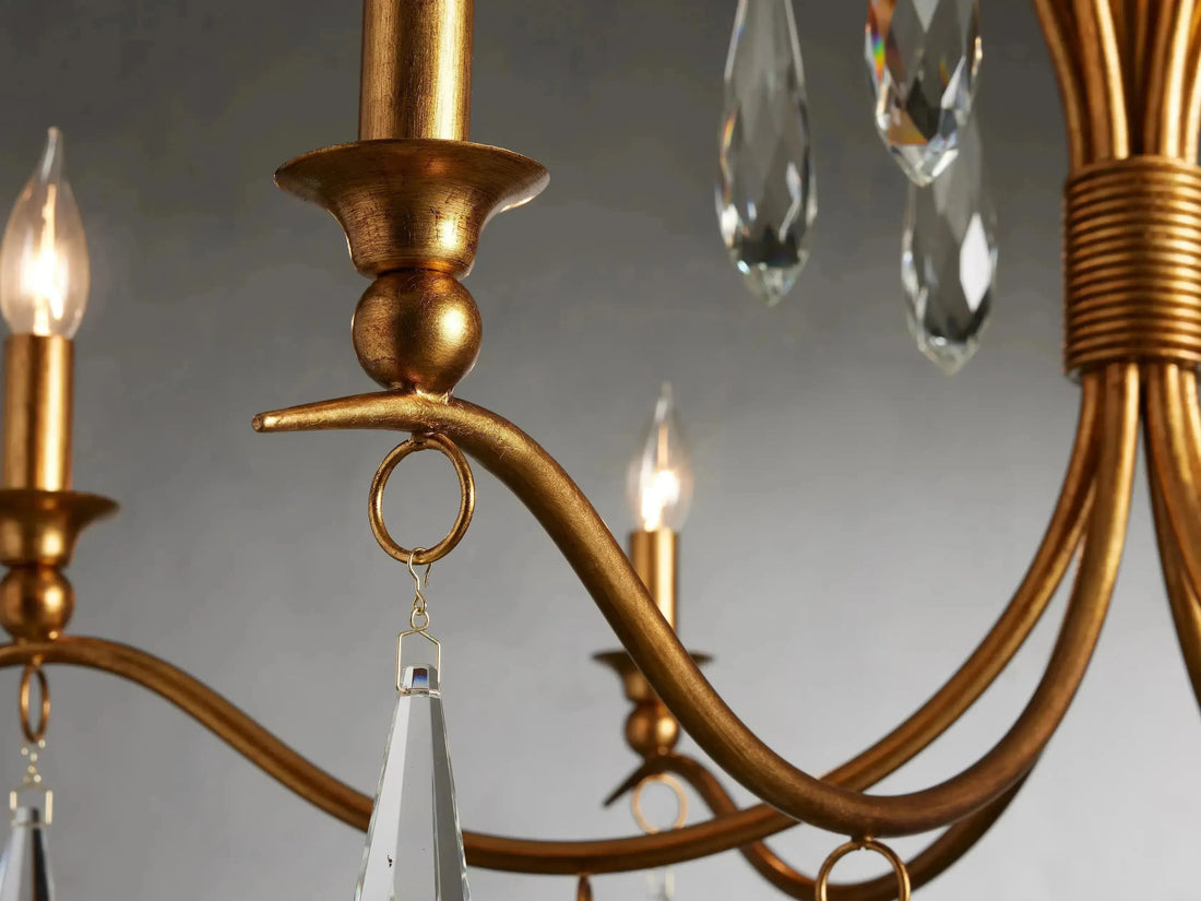 Celine Chandelier 36'' 59''-Momo Lighting