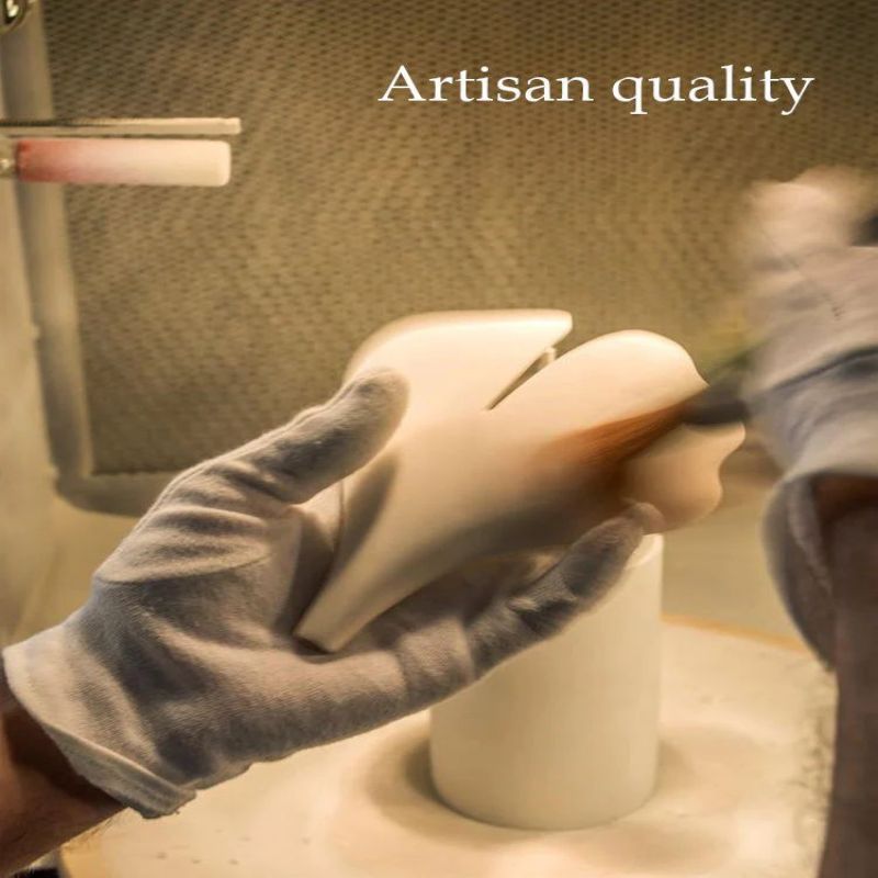 Ceramic Ginkgo Cascading Chandelier-Momo Lighting