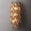 Chiaravalle Glass Tiered Grand Wall Sconce