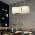 Charlene Marble Cubic Dining Area Chandelier-Momo Lighting