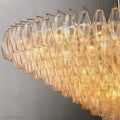 Chiara Glass Tiered Round Chandelier 61