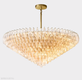 Chiara Glass Tiered Round Chandelier 61