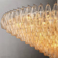 Chiaravalle Glass Tiered Round Chandelier 61