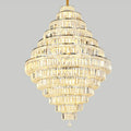 Chrome/ Silver/ Gold Extra Large Chandelier For Foyer Living Room Staircase Crystal Ceiling Lighting Fixture-Momo Lighting
