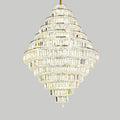 Chrome/ Silver/ Gold Extra Large Chandelier For Foyer Living Room Staircase Crystal Ceiling Lighting Fixture-Momo Lighting