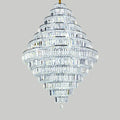 Chrome/ Silver/ Gold Extra Large Chandelier For Foyer Living Room Staircase Crystal Ceiling Lighting Fixture-Momo Lighting