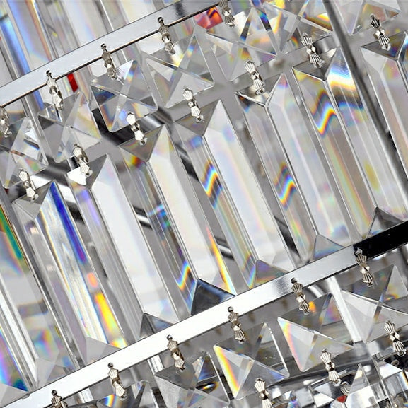 Chrome/ Silver/ Gold Extra Large Chandelier For Foyer Living Room Staircase Crystal Ceiling Lighting Fixture-Momo Lighting