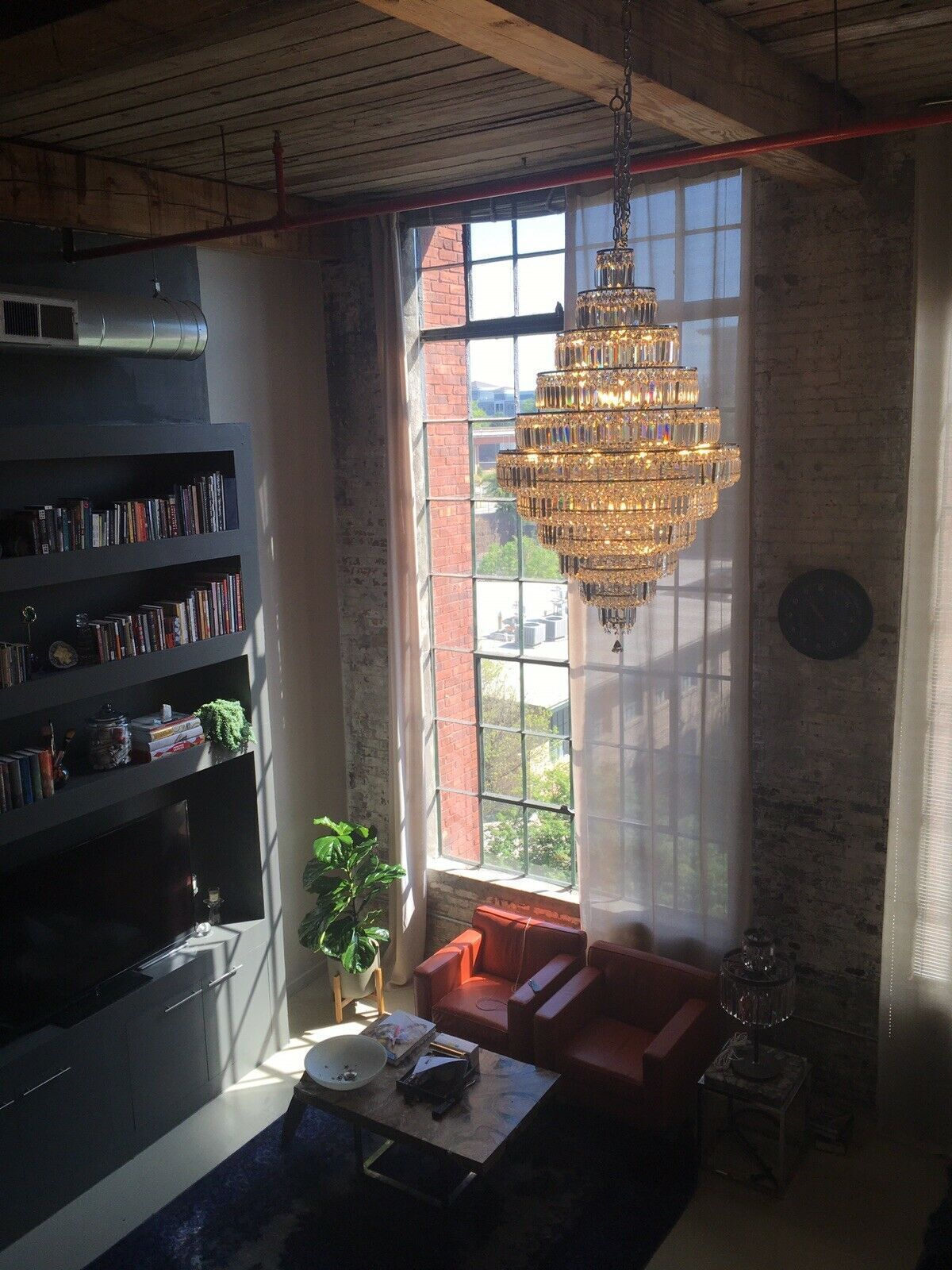 Chrome/ Silver/ Gold Extra Large Chandelier For Foyer Living Room Staircase Crystal Ceiling Lighting Fixture-Momo Lighting