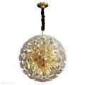 Classic Brass Dandelion Chandelier-Momo Lighting