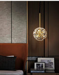 Classic Brass Dandelion Chandelier-Momo Lighting