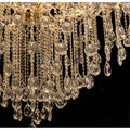 Classic Modern Multi-layers Crystal Chandelier for Staircase/Foyer/Villa-Momo Lighting