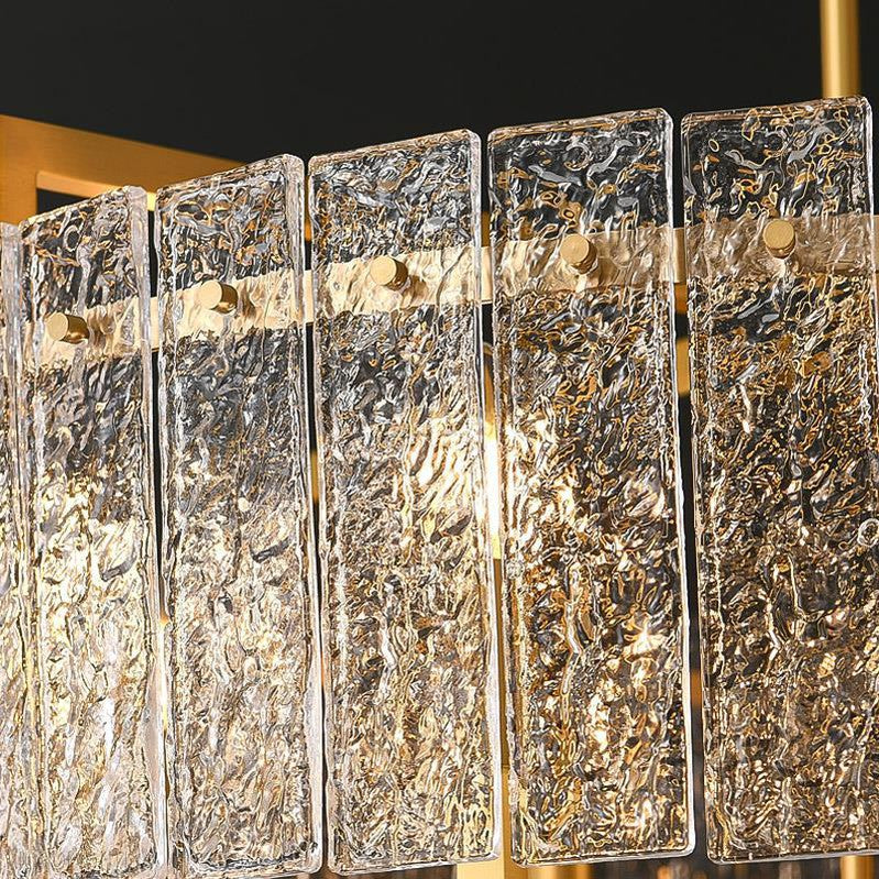 Classic Moire Crystal Round Chandelier-Momo Lighting