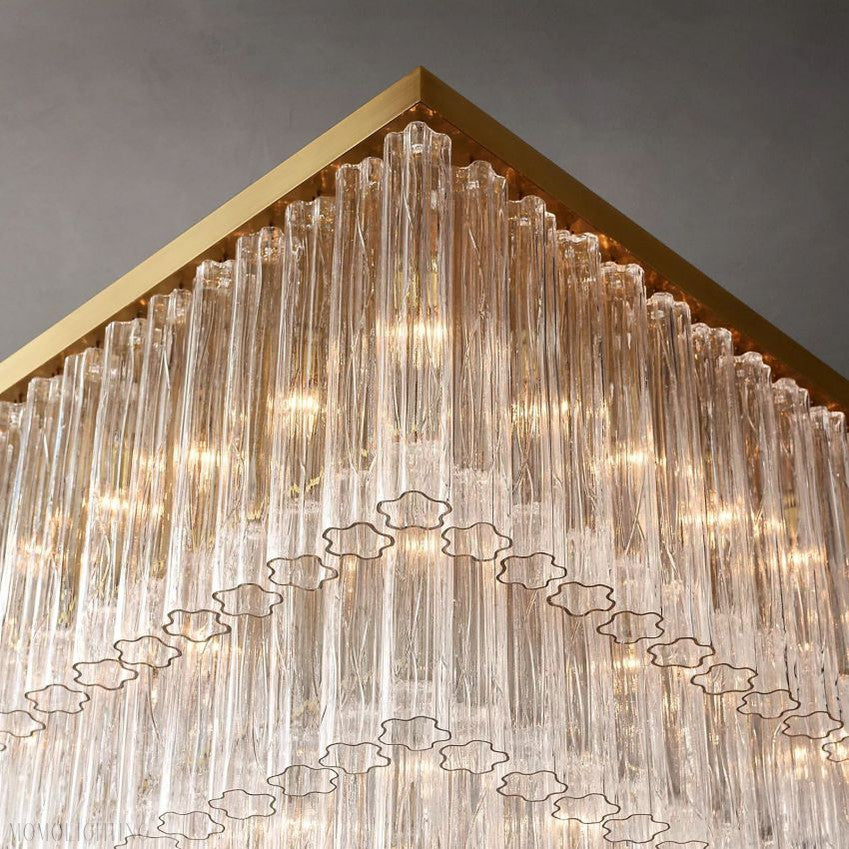 Cloe Square Chandelier 45"