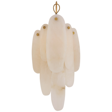 Comora Waterfall Alabaster Pendant