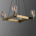 Cono Crystal Square Chandelier 36