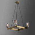 Cono Crystal Square Chandelier 36