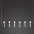 Cono Linear Chandelier for Dining Room-Momo Lighting
