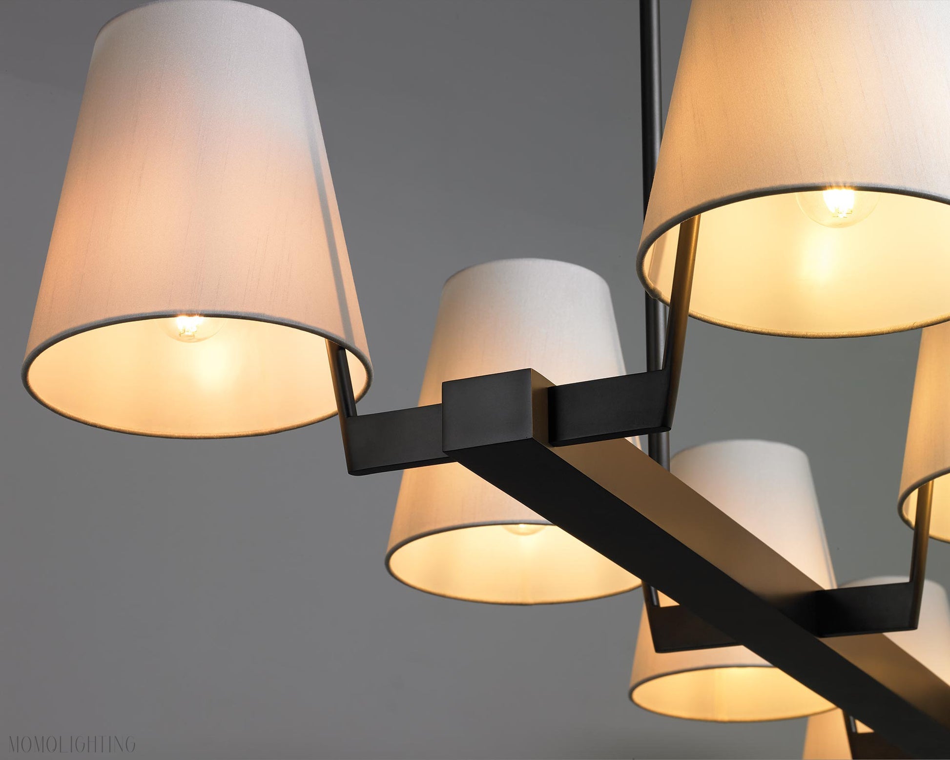 Corniche Circular Linear Chandelier 60'' for dining room & Kitchen-Momo Lighting