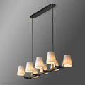 Corniche Circular Linear Chandelier 60'' for dining room & Kitchen-Momo Lighting