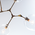 Covington Drop Globe Branching Bubble Chandelier 30''-Momo Lighting