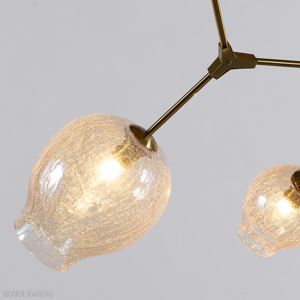 Covington Drop Globe Branching Bubble Chandelier 30''-Momo Lighting