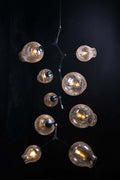 Covington Drop Globe Branching Bubble Chandelier 38''-Momo Lighting