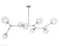 Covington Horizontal Globe Branching Bubble Chandelier-Momo Lighting