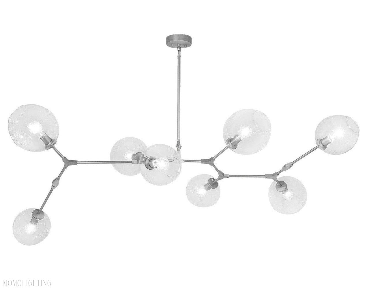 Covington Horizontal Globe Branching Bubble Chandelier-Momo Lighting
