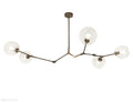 Covington Horizontal Globe Branching Bubble Chandelier-Momo Lighting