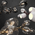 Covington Horizontal Globe Branching Bubble Chandelier-Momo Lighting