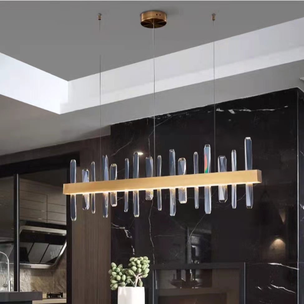 Crystal Chandelier For Dining Room Unique Style Crystal Pendant Light-Momo Lighting