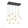 Cudor Linear LED Chandelier-Momo Lighting