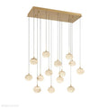 Cudor Linear LED Chandelier-Momo Lighting