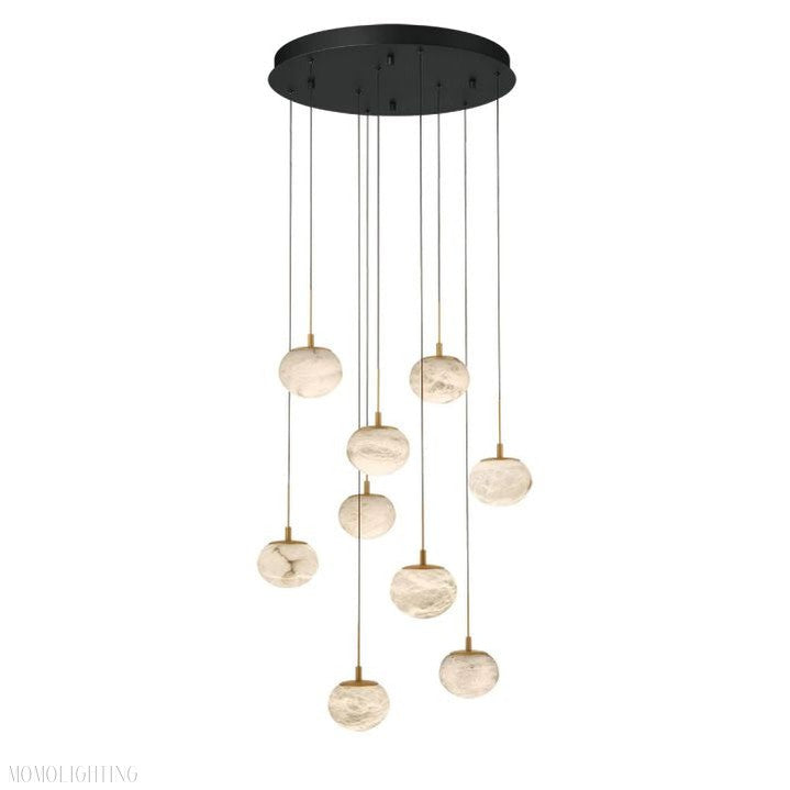 Cudor Round LED Chandelier-Momo Lighting