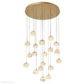 Cudor Round LED Chandelier-Momo Lighting