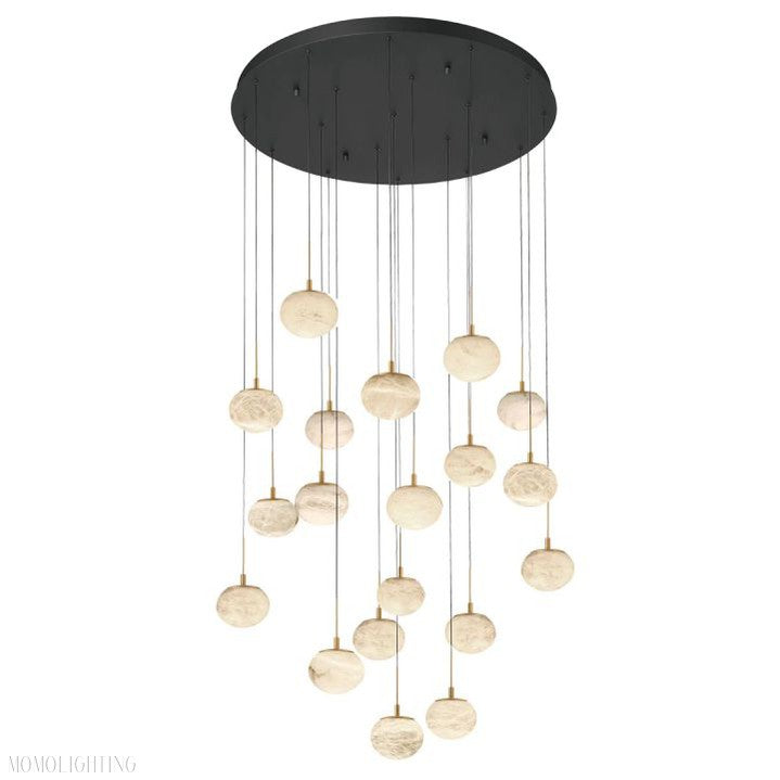 Cudor Round LED Chandelier-Momo Lighting