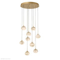 Cudor Round LED Chandelier-Momo Lighting