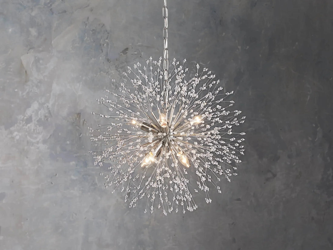 Dandelion Round Chandelier 22''30''43''-Momo Lighting