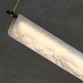 Dapit Alabaster Dining Linear Chandelier 39