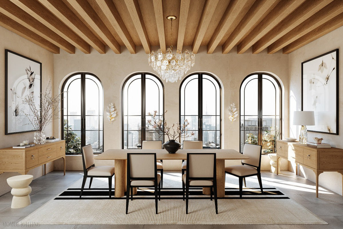 Darcia Clear Functional Design Chandelier-Momo Lighting