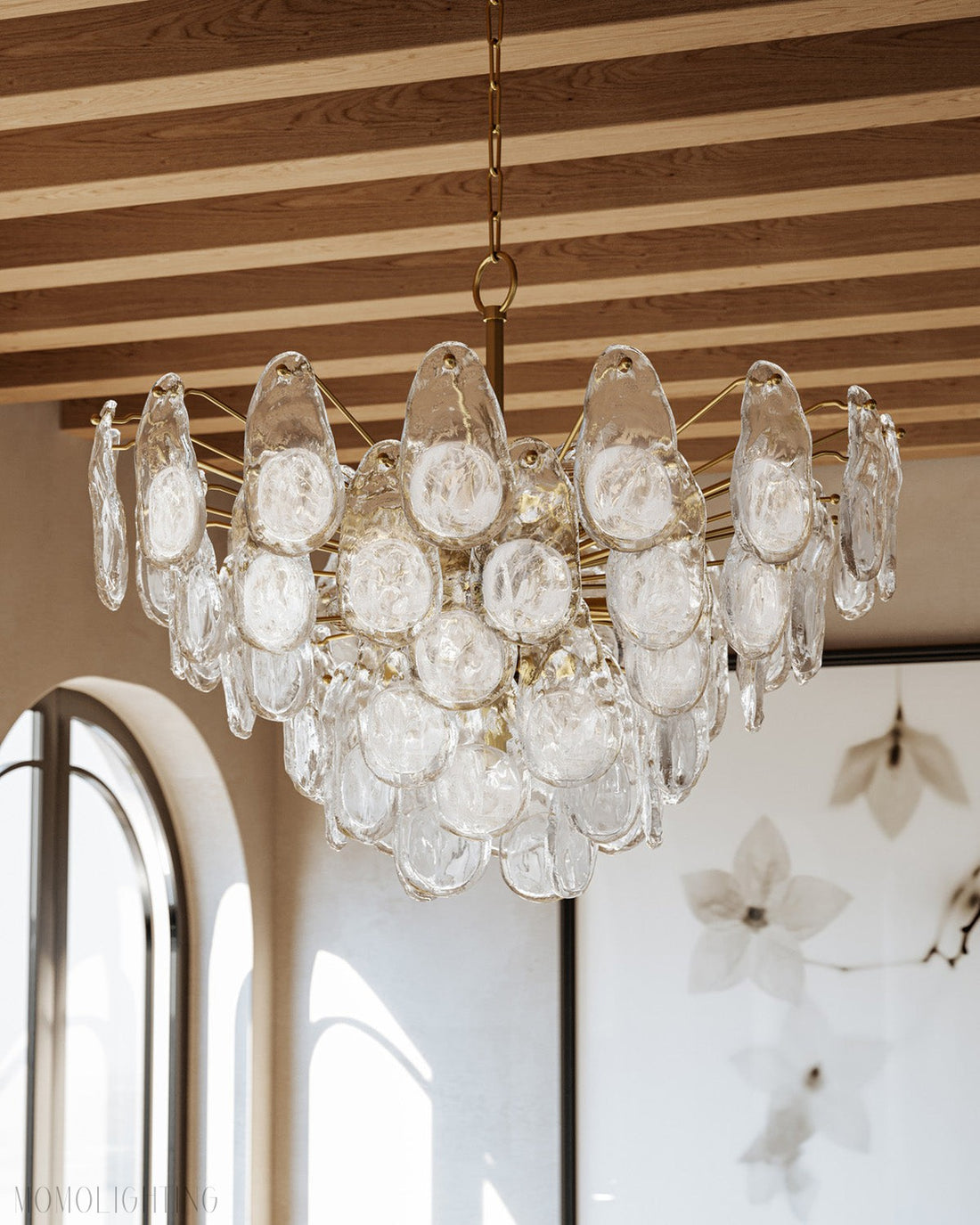Darcia Clear Functional Design Chandelier-Momo Lighting