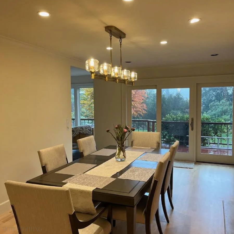 Demaret Double Linear Chandelier 54″ 72”-Momo Lighting