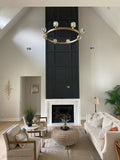 Demaret Double Round Chandelier 36