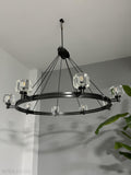 Demaret Double Round Chandelier 