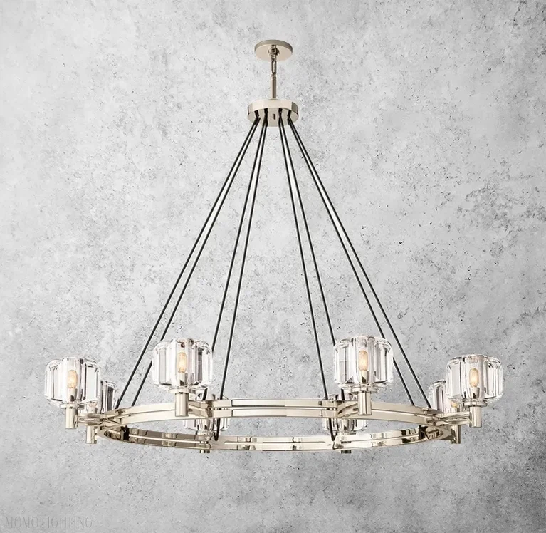 Demaret Double Round Chandelier " 48