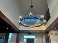 Demaret Double Round Chandelier 